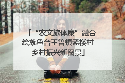 “农文旅体康”融合绘就鱼台王鲁镇孟楼村乡村振兴新图景
