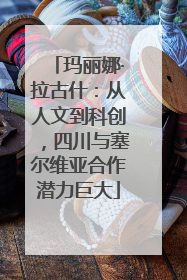 玛丽娜·拉古什：从人文到科创，四川与塞尔维亚合作潜力巨大