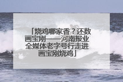 烧鸡哪家香？还数画宝刚——河南报业全媒体老字号行走进画宝刚烧鸡