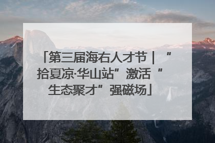 第三届海右人才节｜“拾夏凉·华山站”激活“生态聚才”强磁场