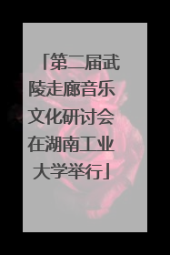 第二届武陵走廊音乐文化研讨会在湖南工业大学举行