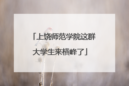 上饶师范学院这群大学生来横峰了