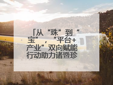 从“珠”到“宝”，“平台+产业”双向赋能行动助力诸暨珍珠升级蜕变
