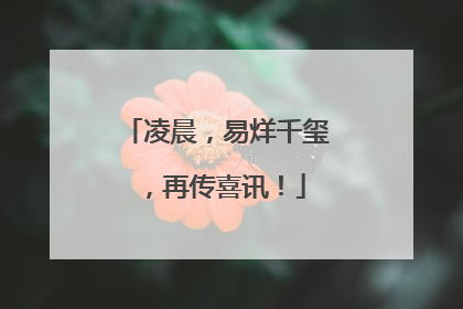 凌晨，易烊千玺，再传喜讯！