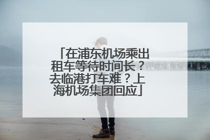 在浦东机场乘出租车等待时间长？去临港打车难？上海机场集团回应
