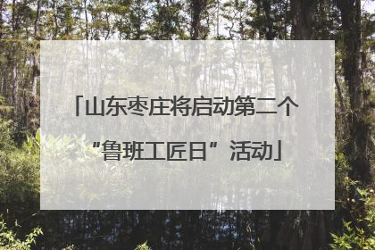 山东枣庄将启动第二个“鲁班工匠日”活动