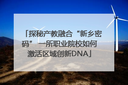 探秘产教融合“新乡密码” 一所职业院校如何激活区域创新DNA