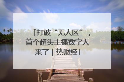 打破“无人区”，首个超头主播数字人来了｜热财经