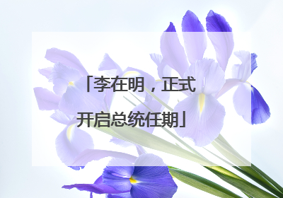李在明，正式开启总统任期