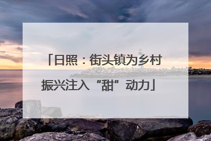 日照：街头镇为乡村振兴注入“甜”动力