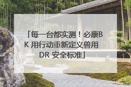 每一台都实测！必康BK 用行动重新定义兽用 DR 安全标准
