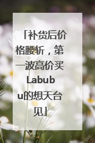补货后价格腰斩，第一波高价买Labubu的想天台见