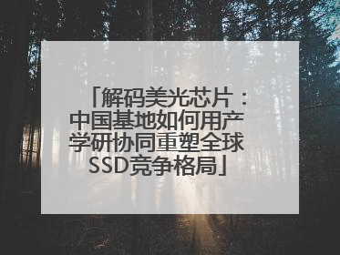 解码美光芯片：中国基地如何用产学研协同重塑全球SSD竞争格局