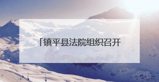 镇平县法院组织召开调研工作推进会暨第三次调研沙龙活动