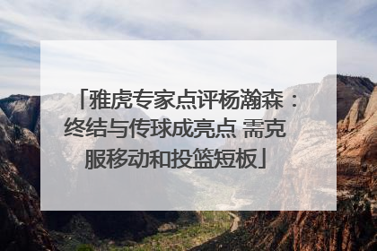 雅虎专家点评杨瀚森：终结与传球成亮点 需克服移动和投篮短板