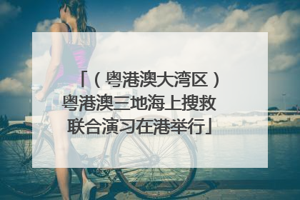 （粤港澳大湾区）粤港澳三地海上搜救联合演习在港举行