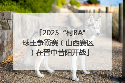 2025“村BA”球王争霸赛（山西赛区）在晋中昔阳开战