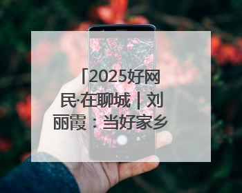2025好网民·在聊城｜刘丽霞：当好家乡“推介官” 秀出乡村新风貌