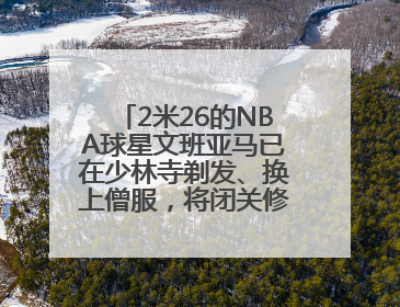 2米26的NBA球星文班亚马已在少林寺剃发、换上僧服，将闭关修行10天！少林寺回应：人在寺里